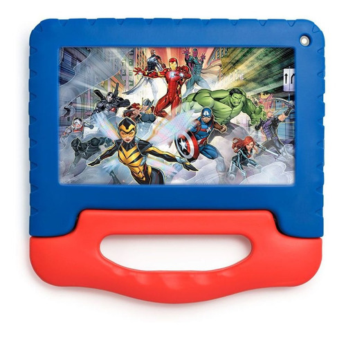 Tablet  Multilaser Kids M7 Marvel Avengers 7" 32GB negra/azul y 2GB de memoria RAM