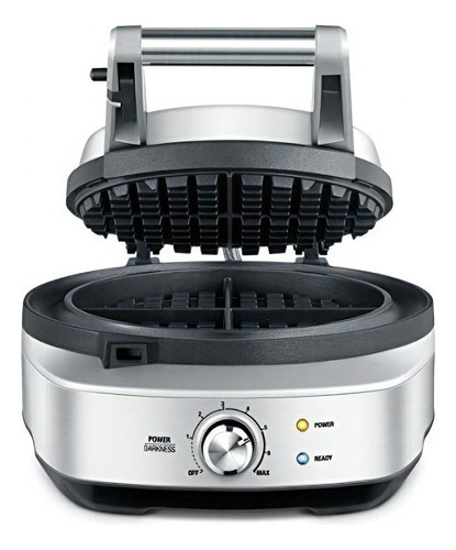 Breville Bwm520xl The No Mess Waffle Maker Silver