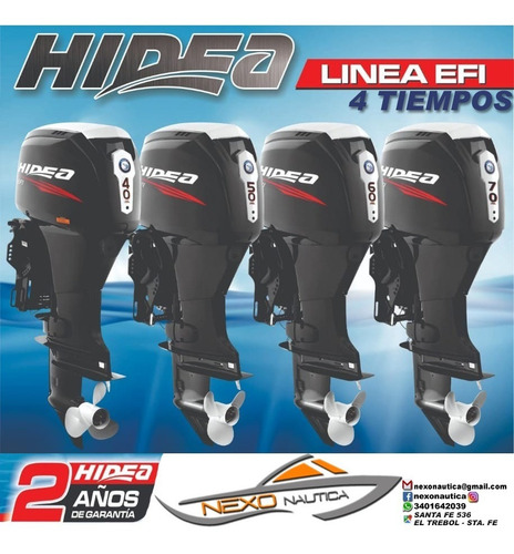 Hidea 2021 - 40hp 50hp 60hp 70hp - 4 Tiempos