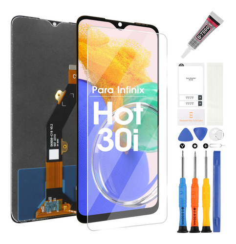 Pantalla Táctil Lcd De La Marca Agcut Original Para Infinix Hot 30i X669, X669c, X669d