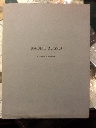 Raoul Russo. Photographies