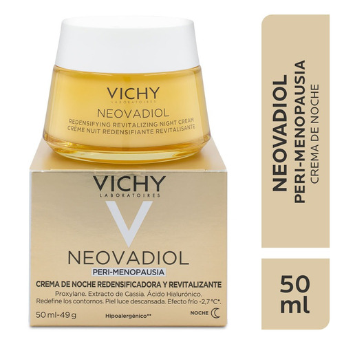 Imagen 1 de 5 de Crema Antiedad De Noche Peri-menopausia Vichy Neovadiol 50ml