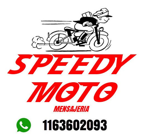 Imagen 1 de 4 de Speedy Moto - Mensajeria Zona Norte Y Caba