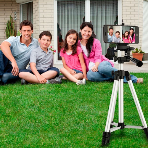 Imagen 5 de 7 de Tripié Para Smartphones Y Cámaras Digitales Steren Mov-049