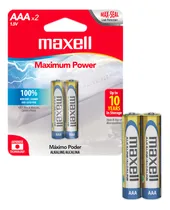 Comprar Pilas Aaa Lr03x2 1.5v Alcalina Maxell Durabilidad Y Potencia