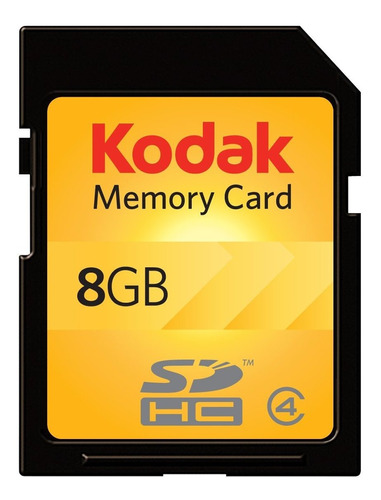 Kodak Sdhc Class 4 tarjeta Memoria Flash Negro