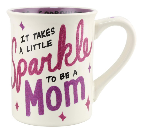 Enesco Nuestro Nombre Es Mud Lleva A Sparkle A Ser Mamá Taza