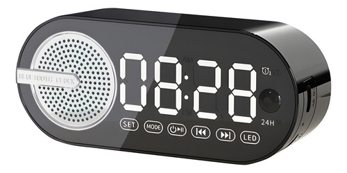 Reloj Despertador De Sonido Bluetooth Con Detección Intelige