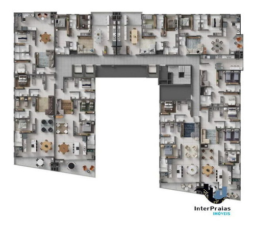 Imagem 16 de 16 de Apartamento Padrão Com 3 Quartos No Porto Bello Home Club - 24233-v