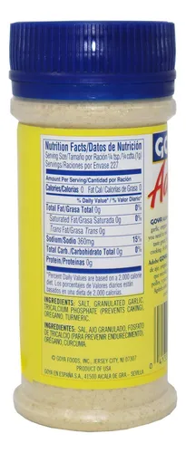 Goya Adobo Condimento Sin Pimienta 8oz Condimento Multiuso -