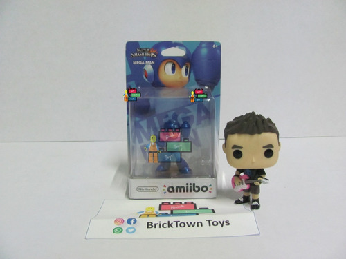 Nintendo Amiibo Megaman 1st Edition Usa Bricktown Toys