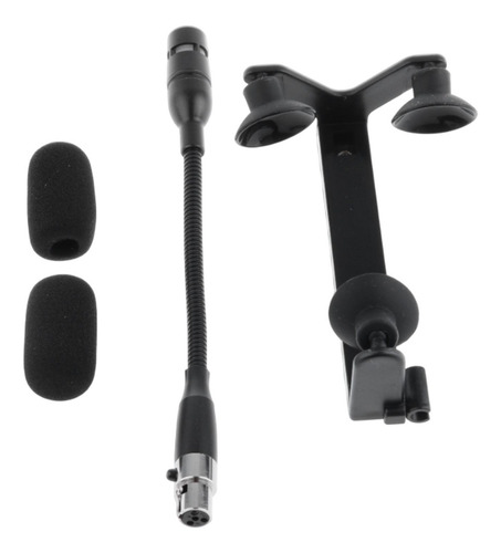 Mini Micrófono De Instrumento Y Clip Kit 4 Pin Normal
