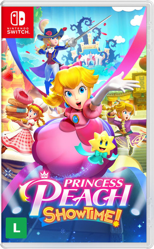 Princess Peach Showtime Switch Midia Fisica Nacional