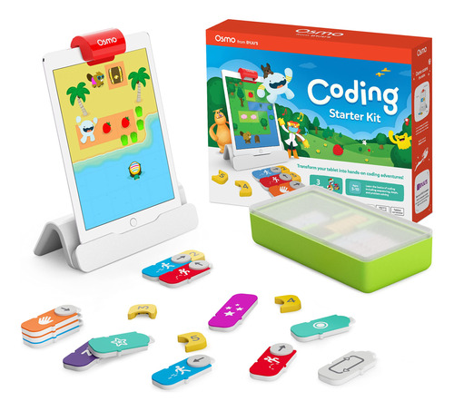 Osmo - Kit De Inicio De Codificación Para iPad-3 Juegos Ed.