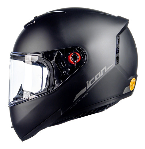 Capacete Masculino Feminino Fechado Peels Icon Preto Fosco