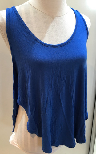 Musculosa Azul Francia Original Diseño