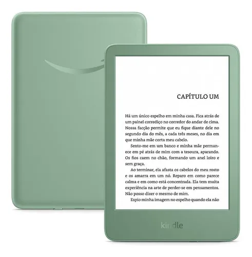 Kindle　第11世代　2024年発売　広告なし　16GB　マッチャ　新品　緑 Kindle 11ª (16gb Modelo 2024) Verde B0cp31qs6r Amazon | MercadoLivre