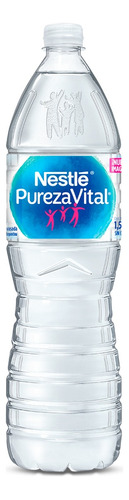 Agua Mineral Nestlé Pureza Vital  Sin Gas   Botella  1.5 L  