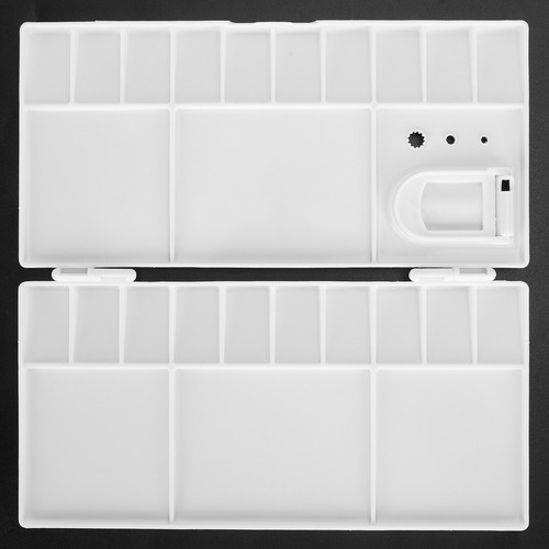 Pintura Pigmentada Plástica, Rectangular, Porosa, Plegable