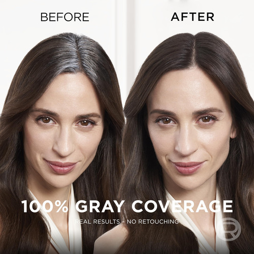 Spray Gris Temporal Para Colorear El Cabello Root Cover Up L