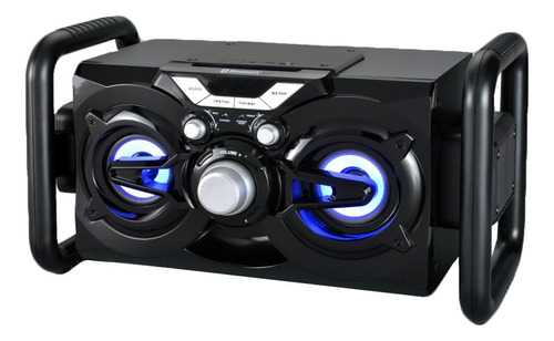 Altavoz Bluetooth Portátil Con Luces Led Y Batería Recargabl 110v