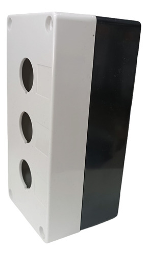 Caja Botonera Plástica Control 3 Huecos 22 Mm Pack 2 Unds