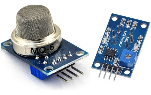 Sensor Mq-6 Mq6 Arduno