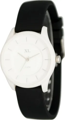 Reloj Xl Extra Large Moda Silicona Unisex Xl557 Negro Cuotas sin