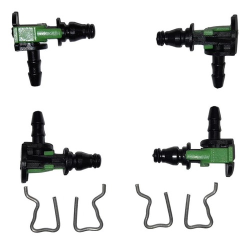 Kit Conector Retorno Inyector Ranger 2,2 Dui  + Traba