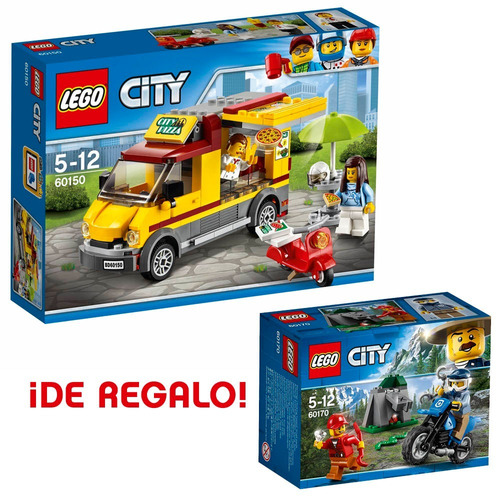 Lego Pizza Van - 60150 + Regalo