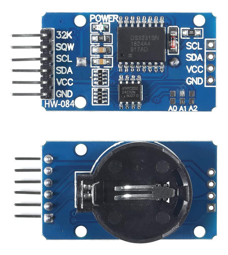 Módulo De Reloj En Tiempo Real Ds3231, Sensor Rtc De Alta Pr
