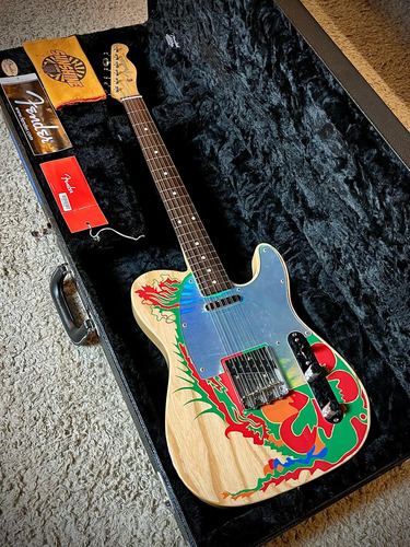 Fender Telecaster Jimmy Page Signature Dragon 2020 Natural (Usado)