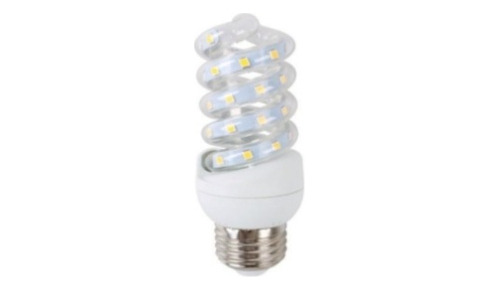 Ampolleta Led B5 Espiral E27 De 7w 3.000k,.