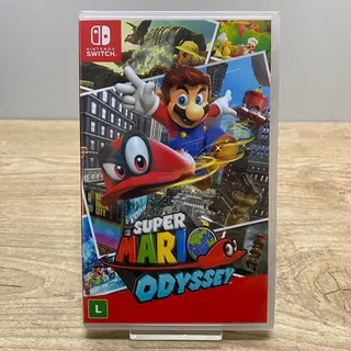 Super Mario Odyssey Nintendo Switch Novo Lacrado Br