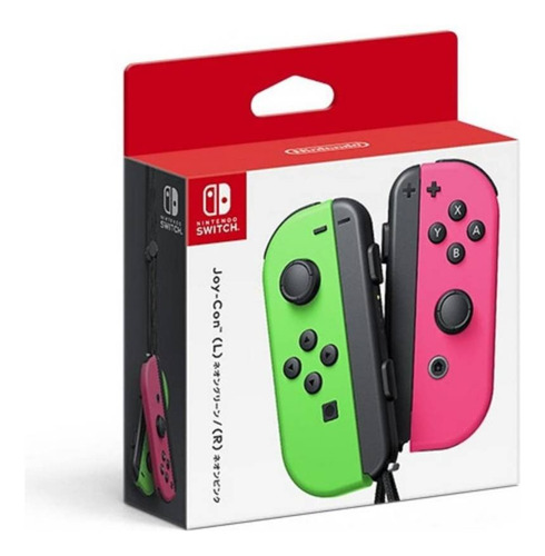 Joycon Neon Green Pink  Switch Envio Gratis A Todo Chile