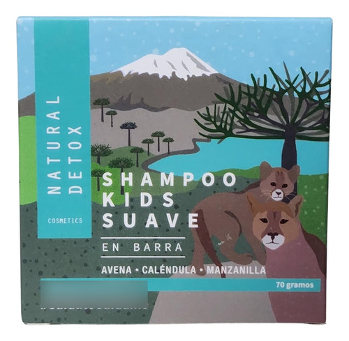 Natural Detox Shampoo Kids En Barra Light Detox Suave