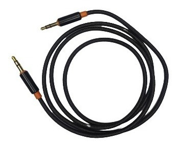 Cable Auxiliar Plug 3.5mm Macho Macho Audio Nylon Carro Telf