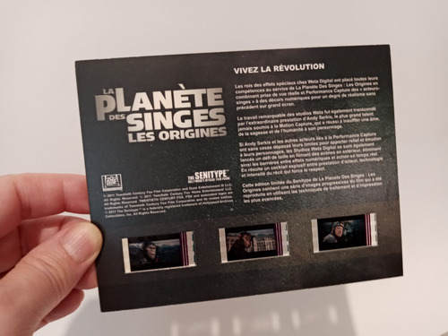 La Planete Des Singes Les Origines Blu Ray+dvd+dvd Bonus+dig (Usado)