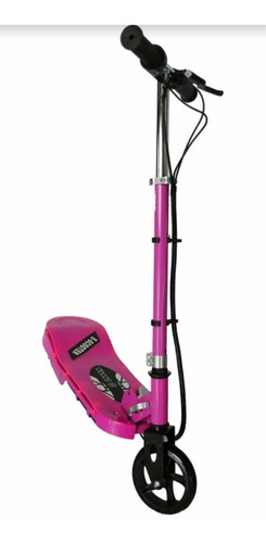 Scooter Eléctrico Para Niña Rosa Con Luces Led Plegable