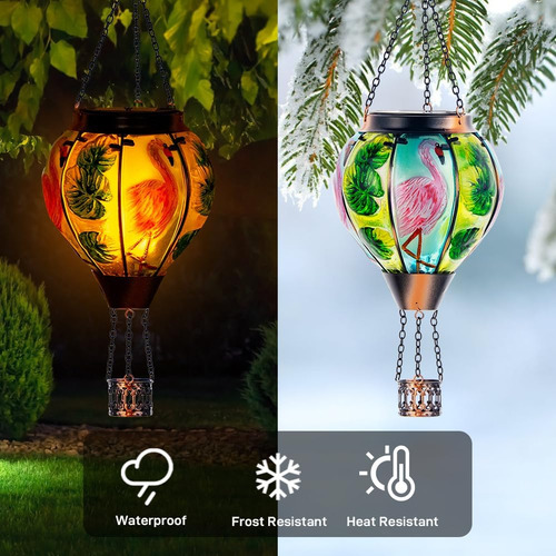 Globos De Aire Caliente Con Farol Solar Impermeable Para Jar