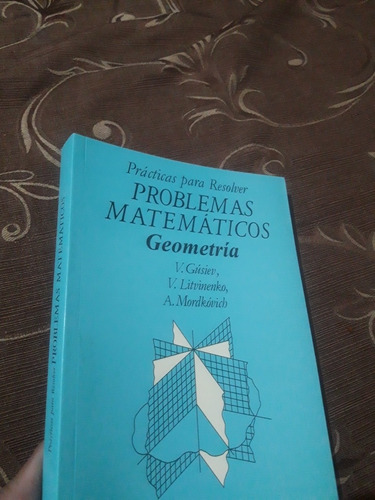Libro Mir Problemas Matemáticos Geometría Litvinenko