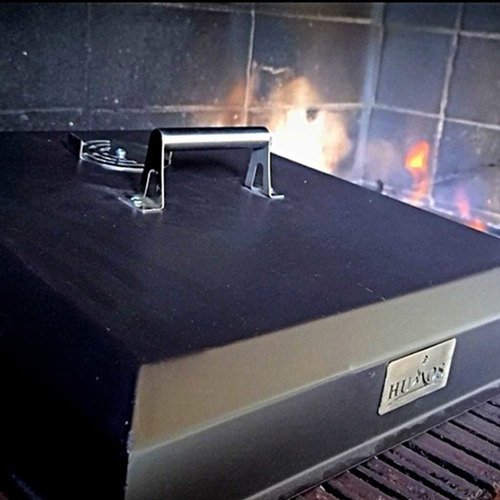 Imagen 8 de 10 de Campana Ahumar Humos Parrilla + 2 Astillas 140gr Combo Asado
