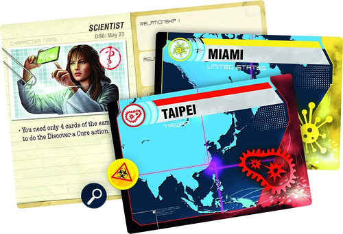 Juego De Mesa Pandemia Blue Legacy, Única Talla, Color Multi