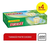 Comprar Pack Mate Cocido Taragui Filtro Diamantado 100 Saquitos X 4
