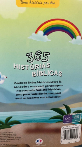 Imagem 3 de 3 de 365 Histórias Bíblicas Livro Infantil Ciranda Cultural