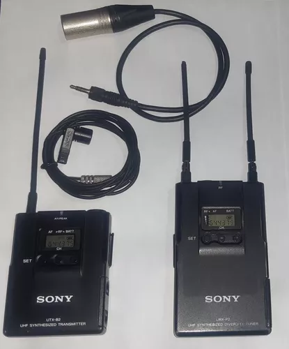 Sistema De Micrófono Inalámbrico Sony Uwp-v1 - Utx-b2,urx-p2