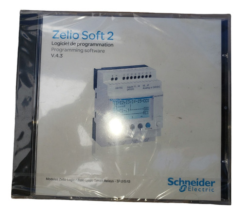 Software Zelio Soft 2 Schneider Electric V.4.3 Sr2sft01