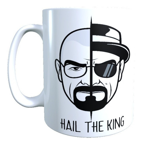 Taza Tazón Diseño Walter White, Heisenberg, Breaking Bad