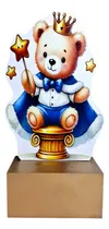 Comprar Alcancia Centro De Mesa O Recuerdo Osito Baby Shower Niño Osito Dorado