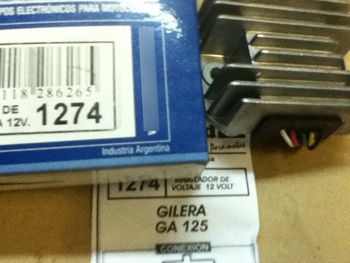 Regulador De Voltaje Gilera Ga 125